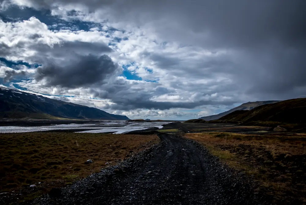 Lava landschap
